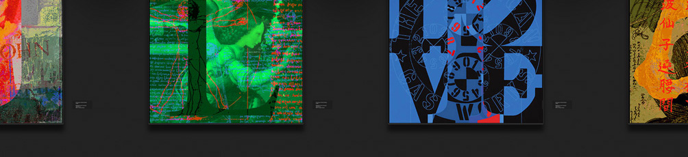 Ausstellung Serie Hommage, (Számító Képek) Galerie im Teátrum des Millenáris Parks | Budapest - © 2004 András Alapfy | München