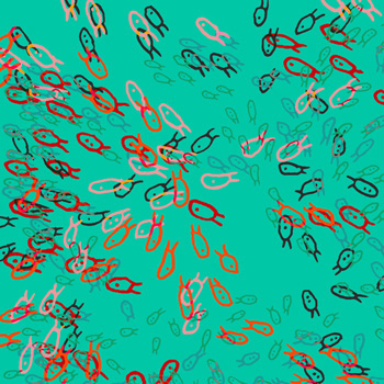Kleine Fische - Illustration: András Alapfy